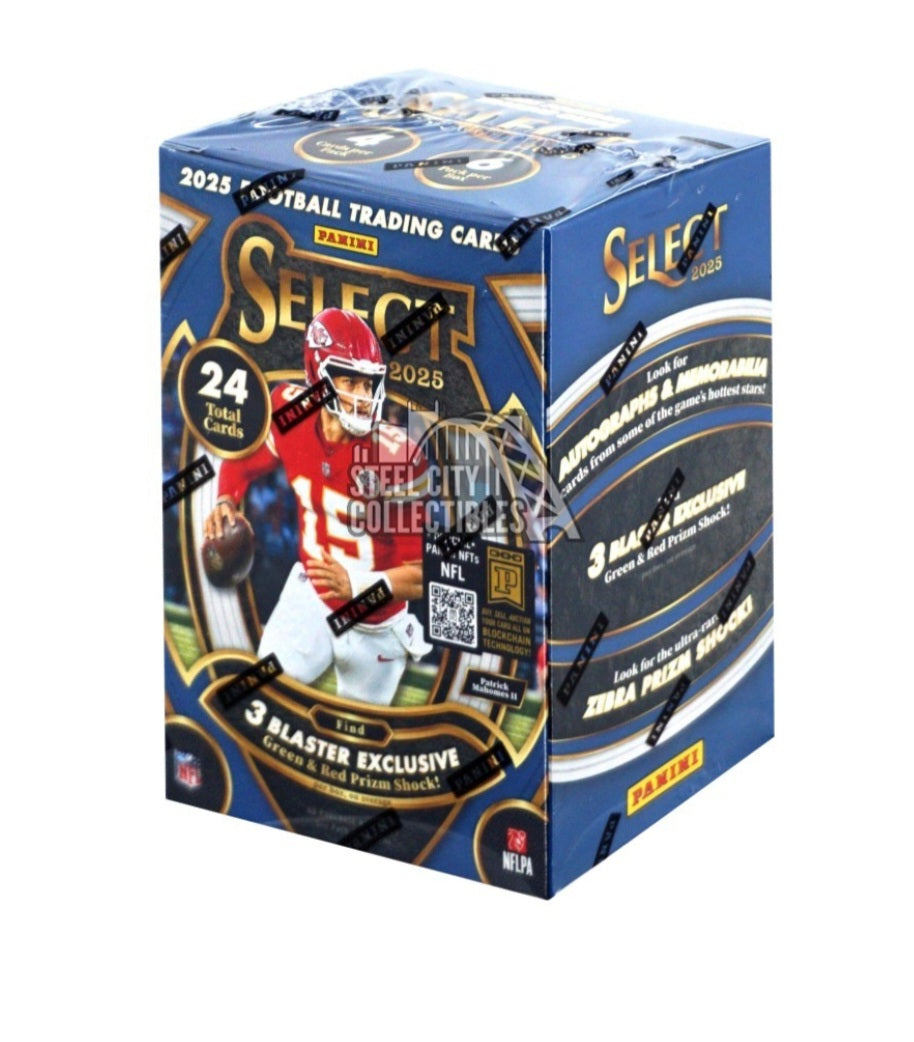 2025 Panini Select Football Hobby Blaster Box