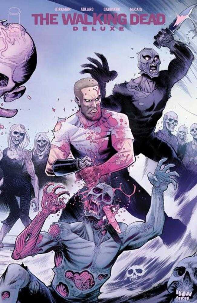 Walking Dead Deluxe #138 Cover C Cliff Rathburn Connecting Variant