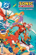 DC X Sonic The Hedgehog Metal Legion #4 (Of 5) Cover A Pablo M Collar