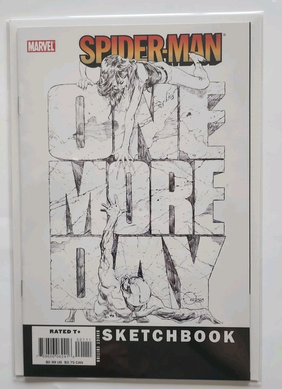Spider-Man One More Day Sketchbook #1 One-Shot 2007 Marvel Comics Eb-2