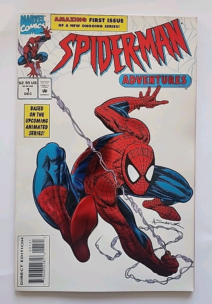 SPIDER-MAN ADVENTURES #1 - FOIL DIRECT EDITION - MARVEL - 1994