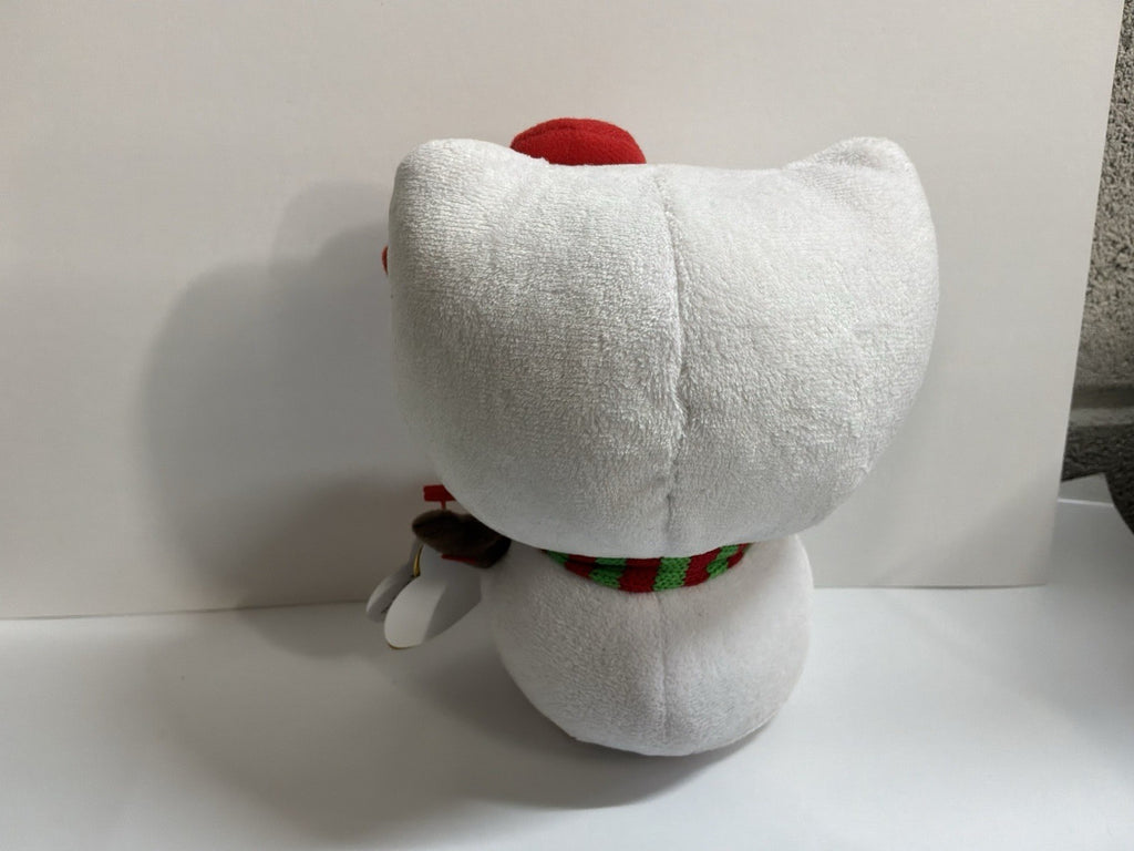 Ty Beanie Baby Hello Kitty Snowkitty Christmas Snowgirl Snowman 6" 15cm New MWMT