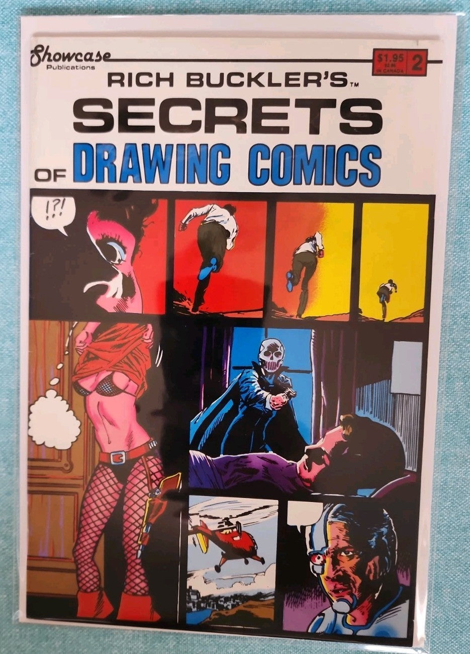 Rich Buckler's Secrets of Drawing Comics; Vol 2, No. 2, 1986 Eb-2 