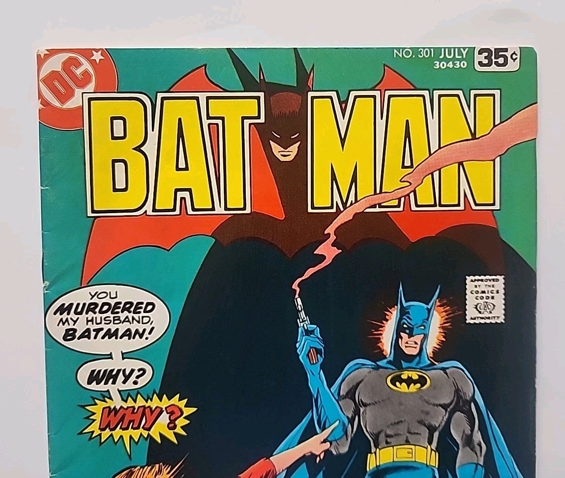 Batman #301 1978 Jim Aparo Cover