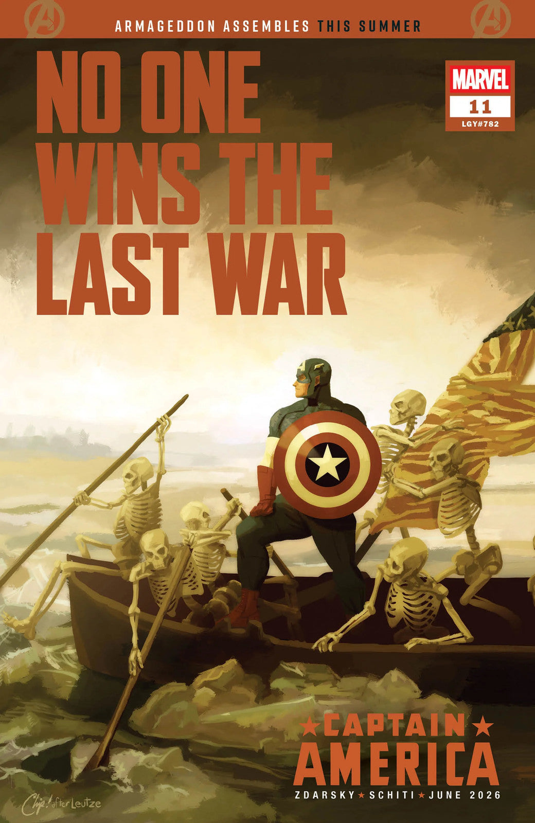 Captain America #11 Chip Zdarsky Foreshadow Variant