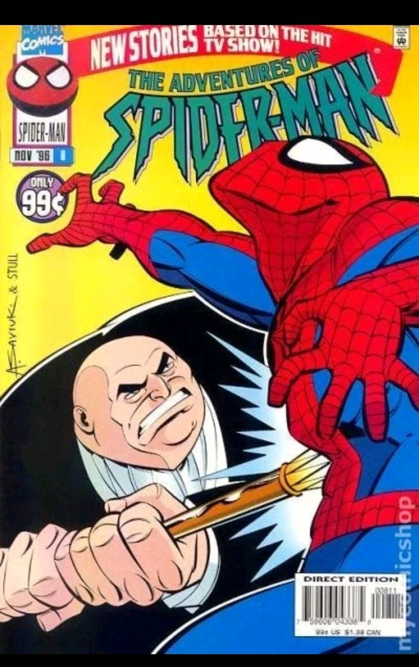 Adventures of Spider-Man #8 FN/VF 7.0 1996 Stock Image