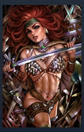 Red Sonja (2024) #8 Tristan Thompson Virgin Bloody Variant - Dynamite LTD 500
