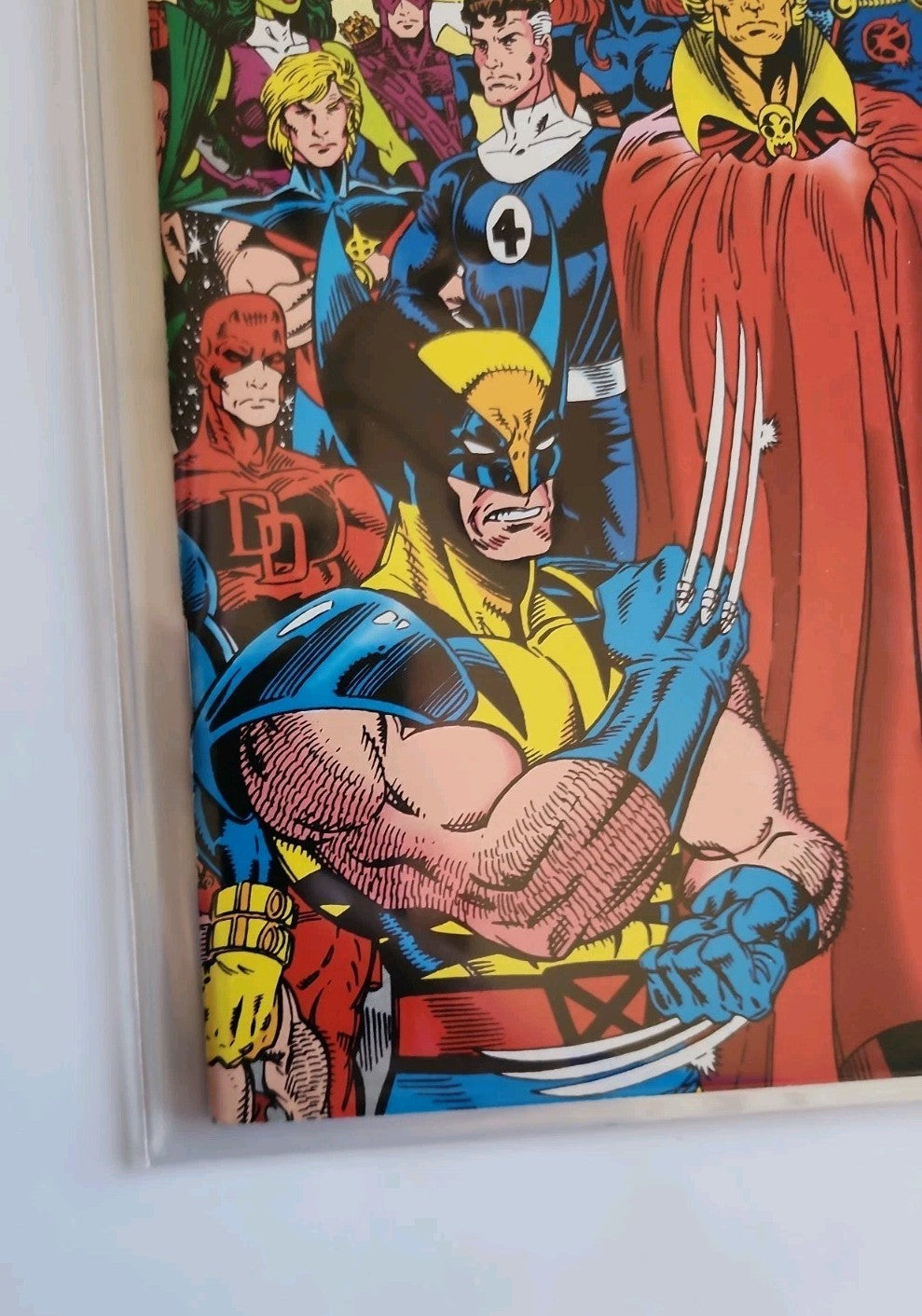 Marvel Comics The Infinity War #1 (1991) Clear Back Board Included Eb-2