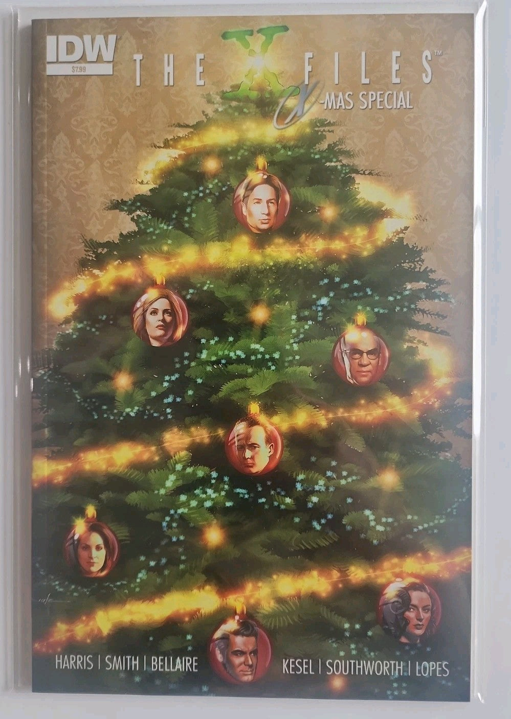 The X-Files X-Mas Special 2014 #1 A Valenzuela IDW Publishing Comics NM Eb-2