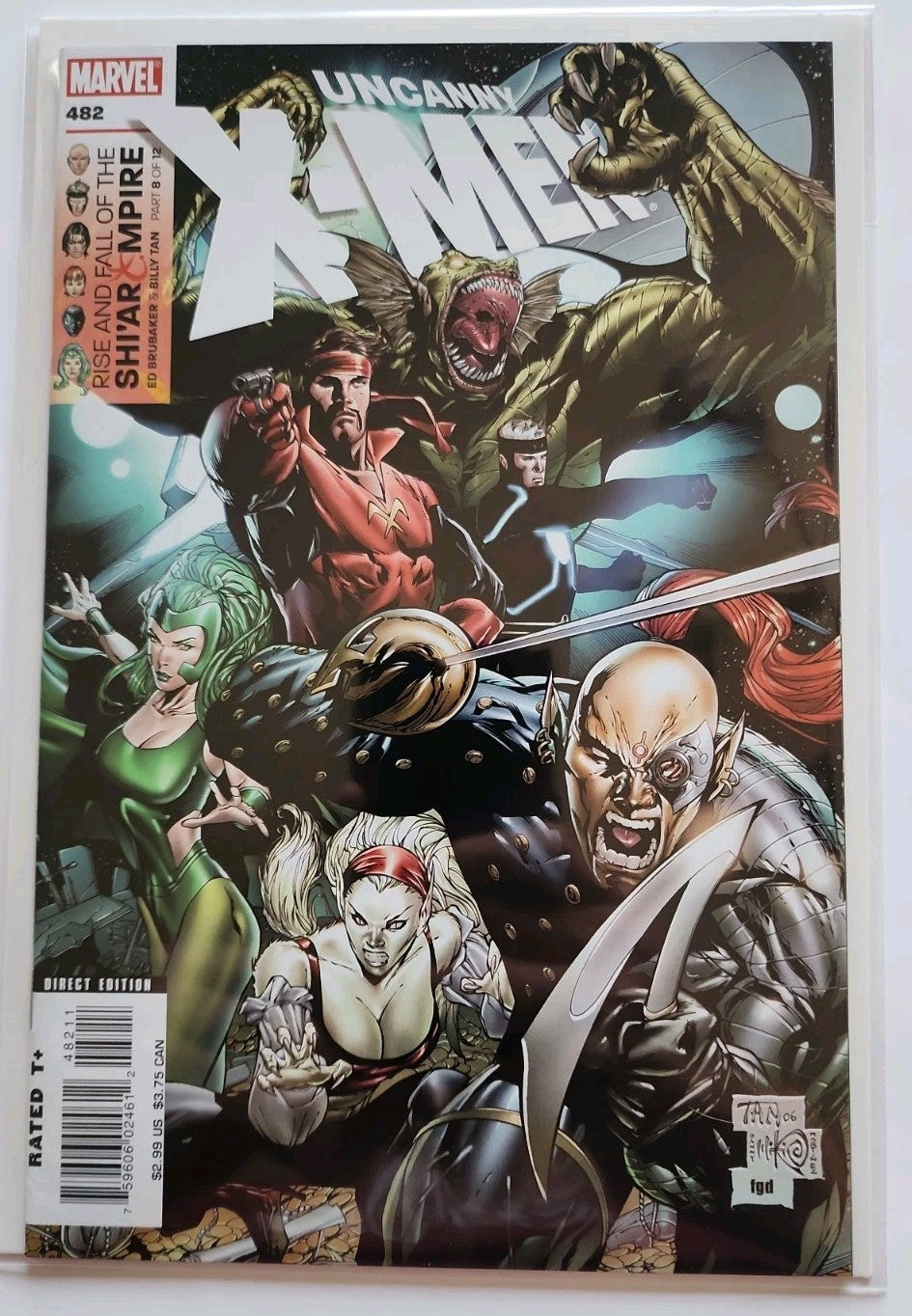 UNCANNY X-MEN #475-486 Comics RISE FALL SHIAR EMPIRE 1-12 Complete Arc 2006 Rn-1