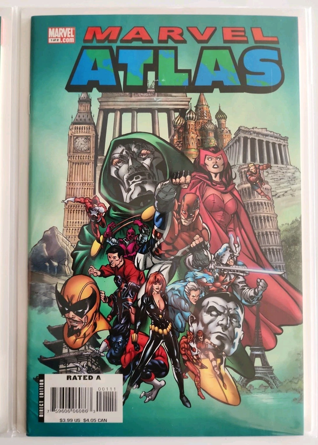 Marvel Atlas 1 of 2 - High Grade Comic Book - NM Eb-1