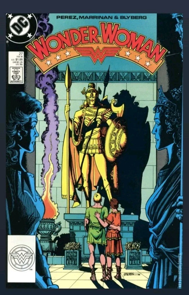 WONDER WOMAN #27 (1988) DC COMICS GEORGE PEREZ STORY and COVER ART!