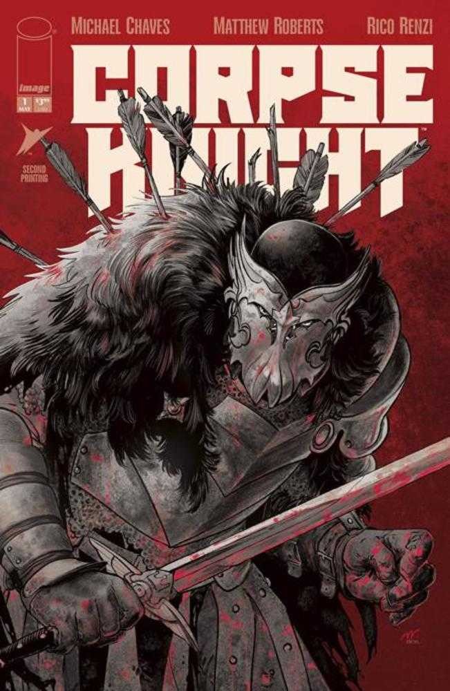 Corpse Knight #1 (Of 6) 2nd Printing Cover B Matthew Roberts & Rico Renzi
