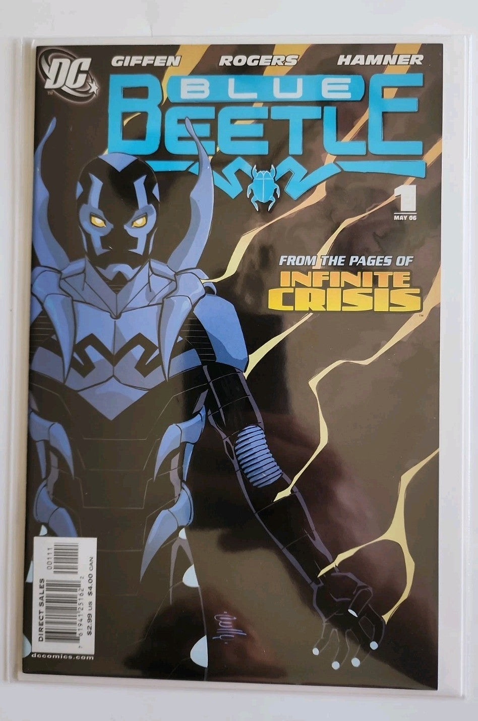 Blue Beetle #1 ~ NEAR MINT NM 2006 DC Comics Eb-2