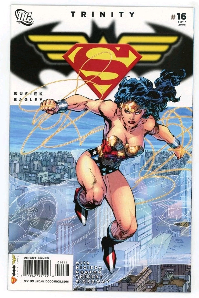 Trinity #16 NM+ 2008 Wonder Woman Cover DC Comics