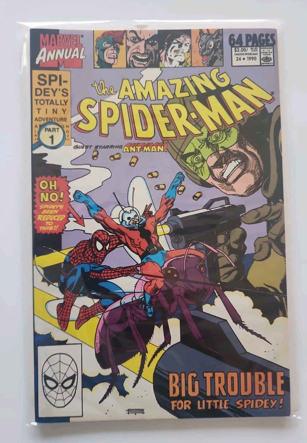 The Amazing Spider-Man Annual #24 1990 Marvel Comic Book Sp-1
