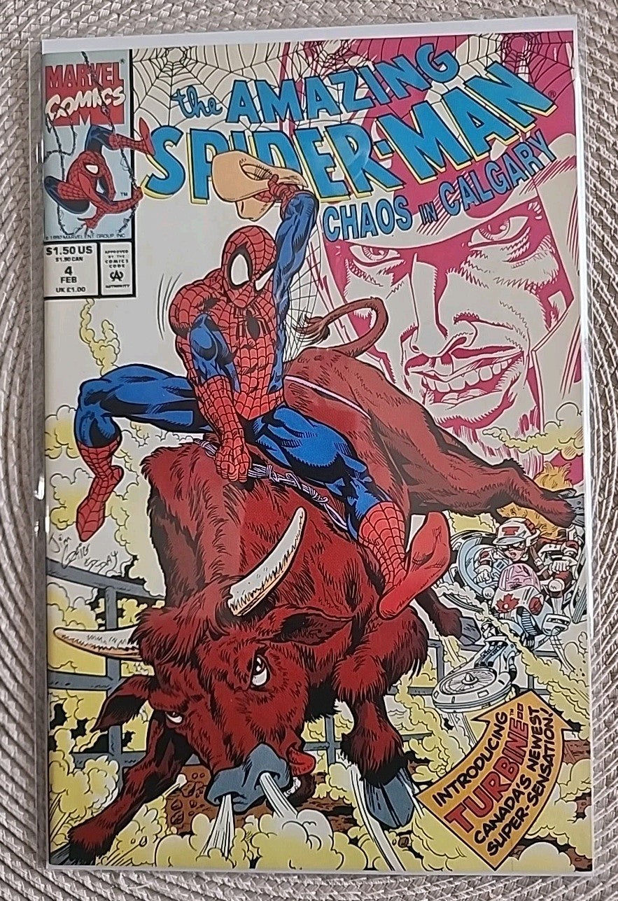 Amazing Spider-Man Chaos in Calgary (1993) #4 Comic Book  Marvel VF/NM