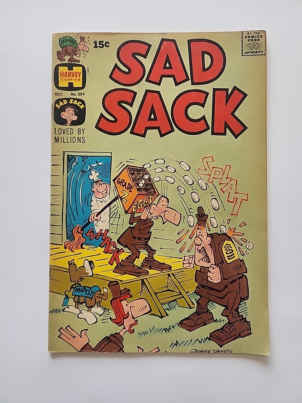 Sad Sack #209 VG 1969