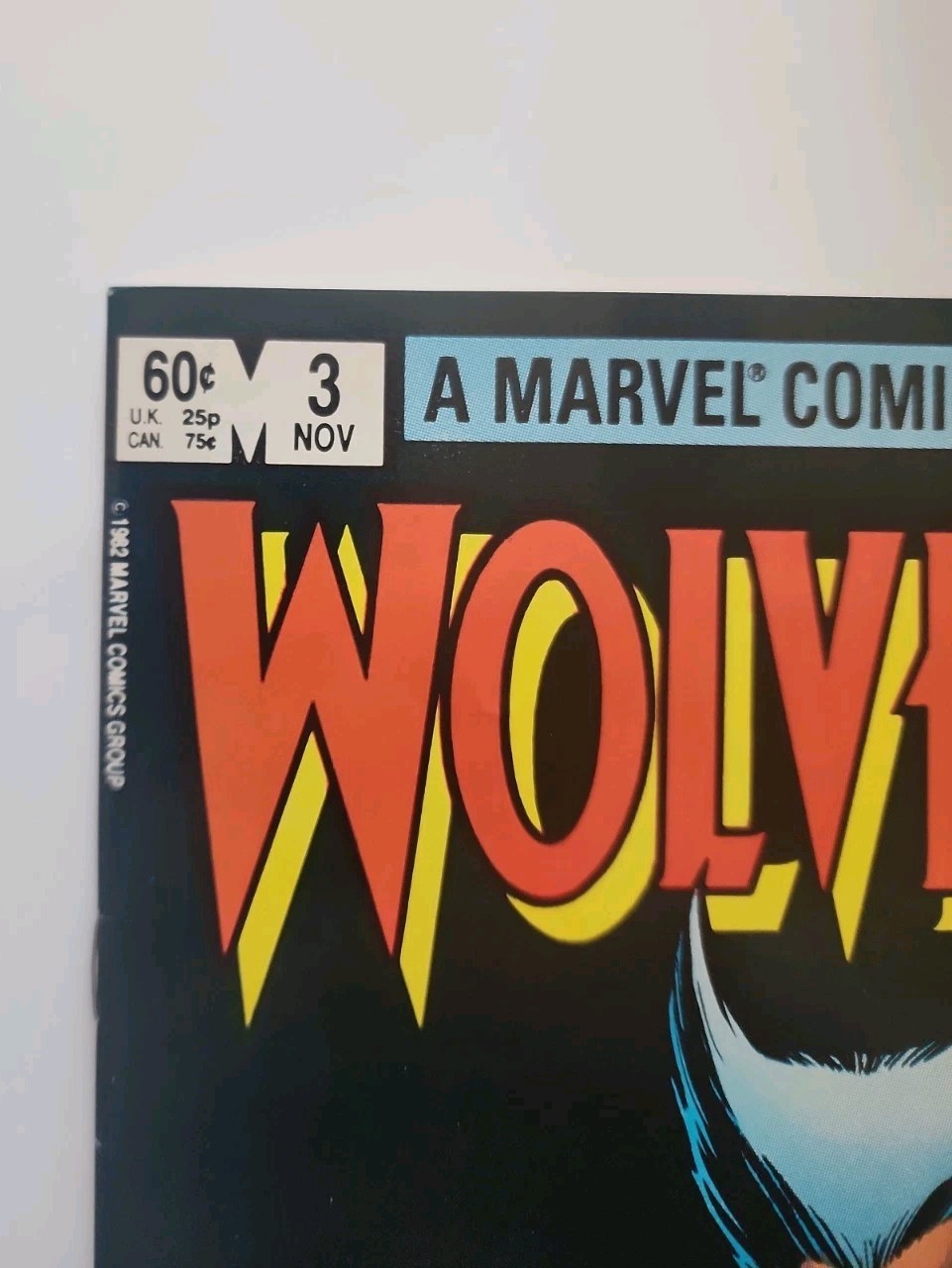 Marvel Comics Wolverine #3 Featuring Wolverine 1982 Bronze Age Comic Book Eb-2