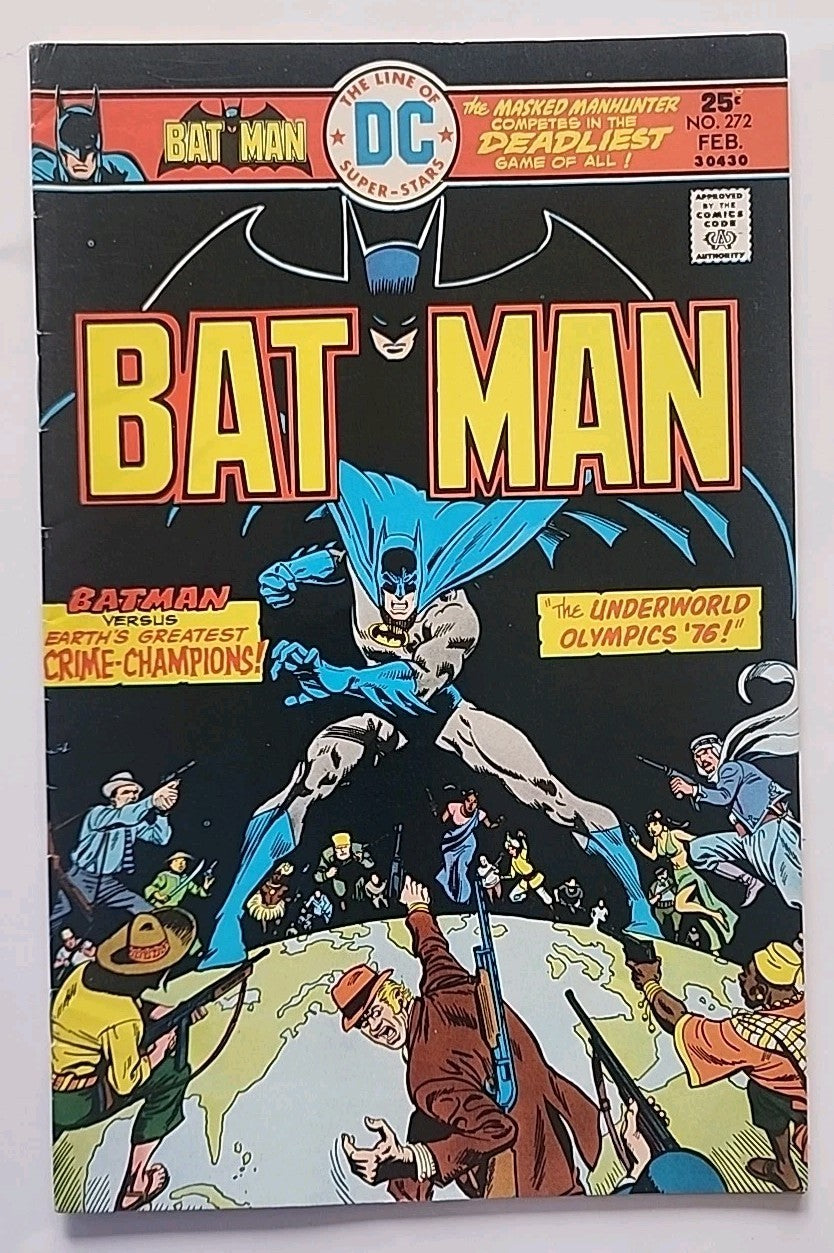 BATMAN #272 (1976) Alfred, David Vern, Jose Luis Garcia-Lopez, DC Comics