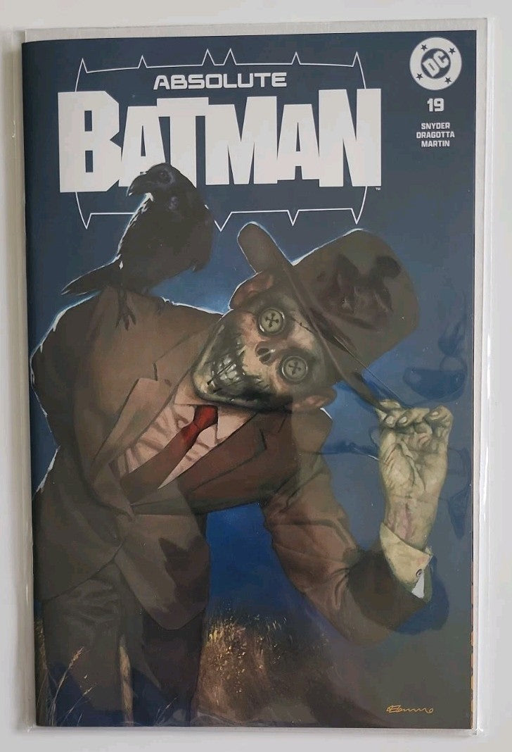 ABSOLUTE BATMAN #19 FABRIZIO DE TOMMASO 616 Virgin FOIL And Trade Dress.