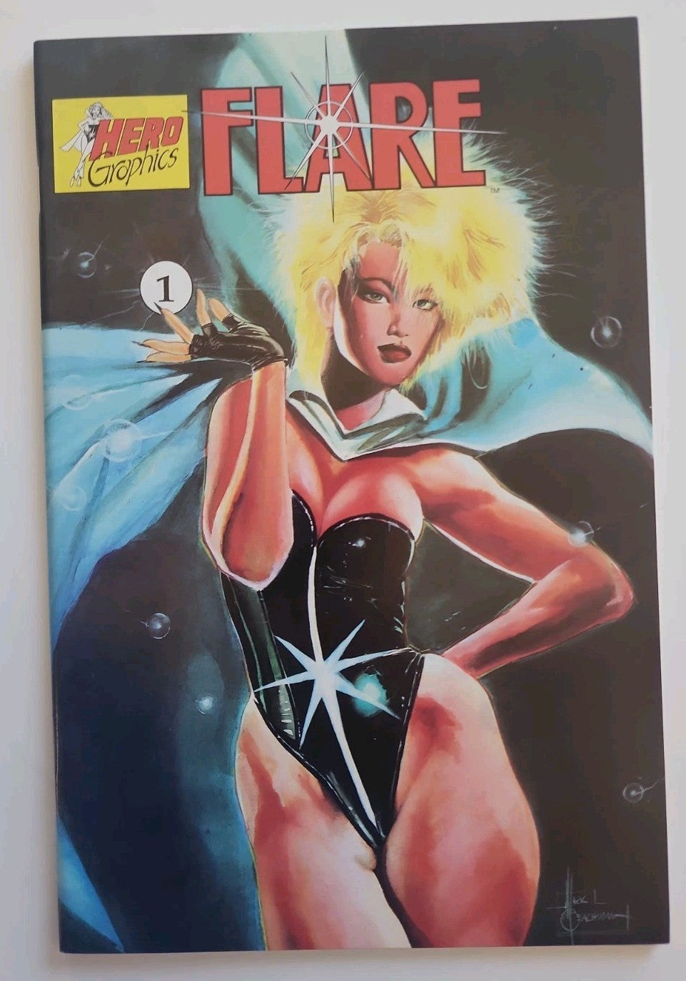 Flare # 1 NM Hero Graphics Comic Book Indy Series 2 Eb-2
