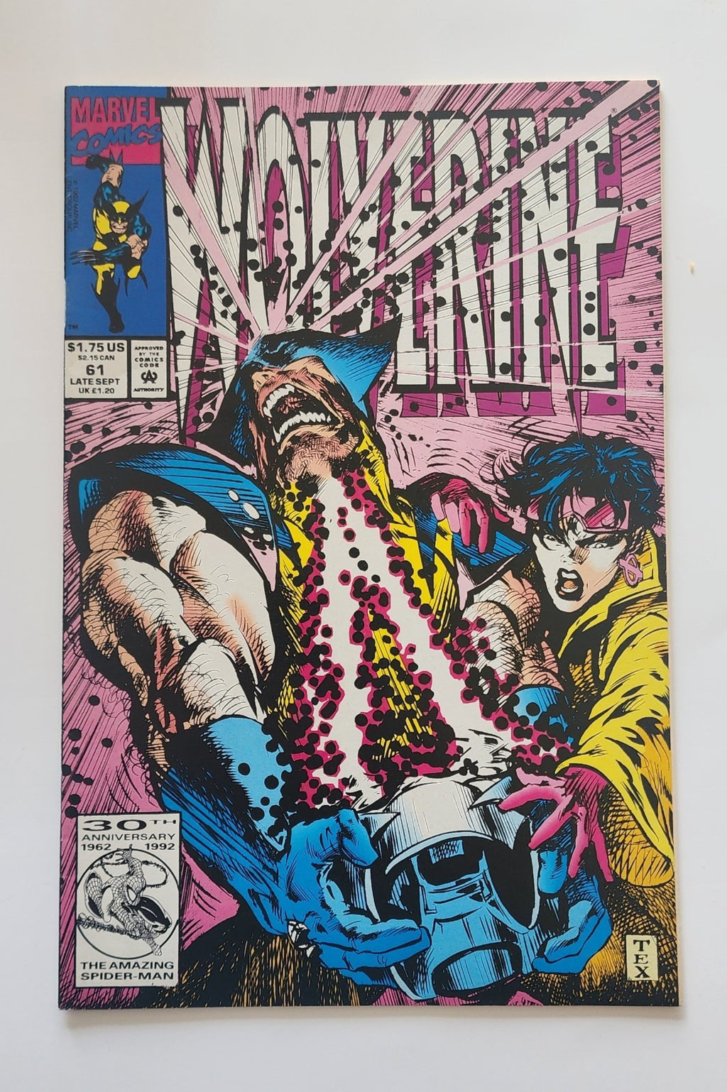 Wolverine #61 1992 Marvel Comics Comic Book 