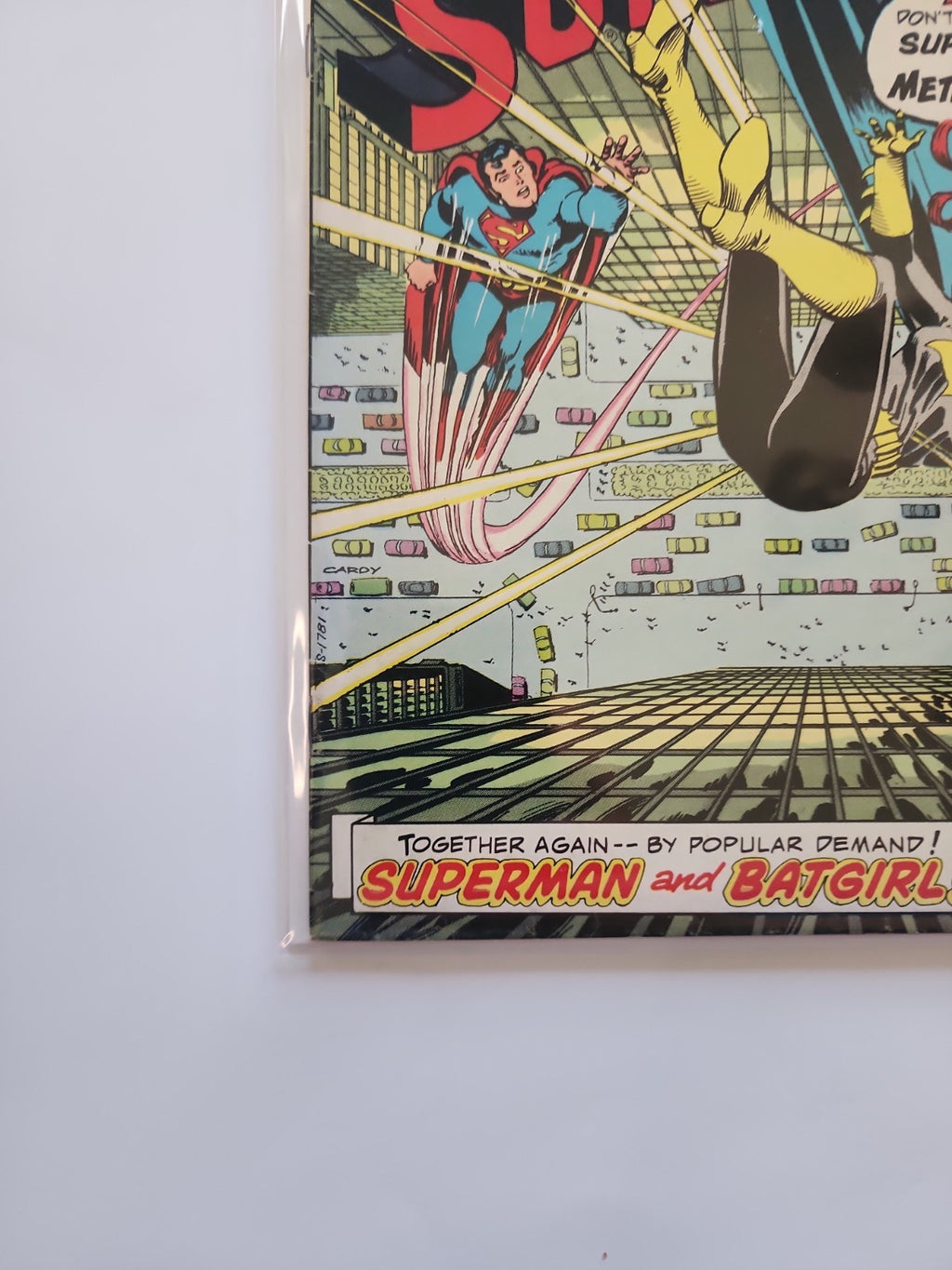 Superman #279 DC Comics 1974 Team-Up of Superman and Batgirl Nick Cardy Cover Eb