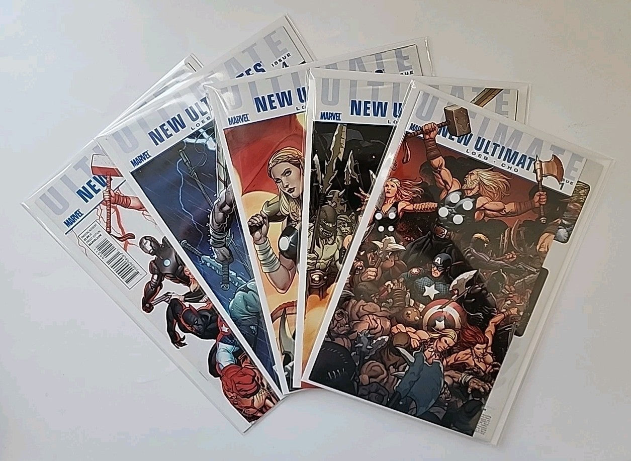Ultimate New Ultimates #1-5 Complete Set Marvel Comics 2010 EB-1