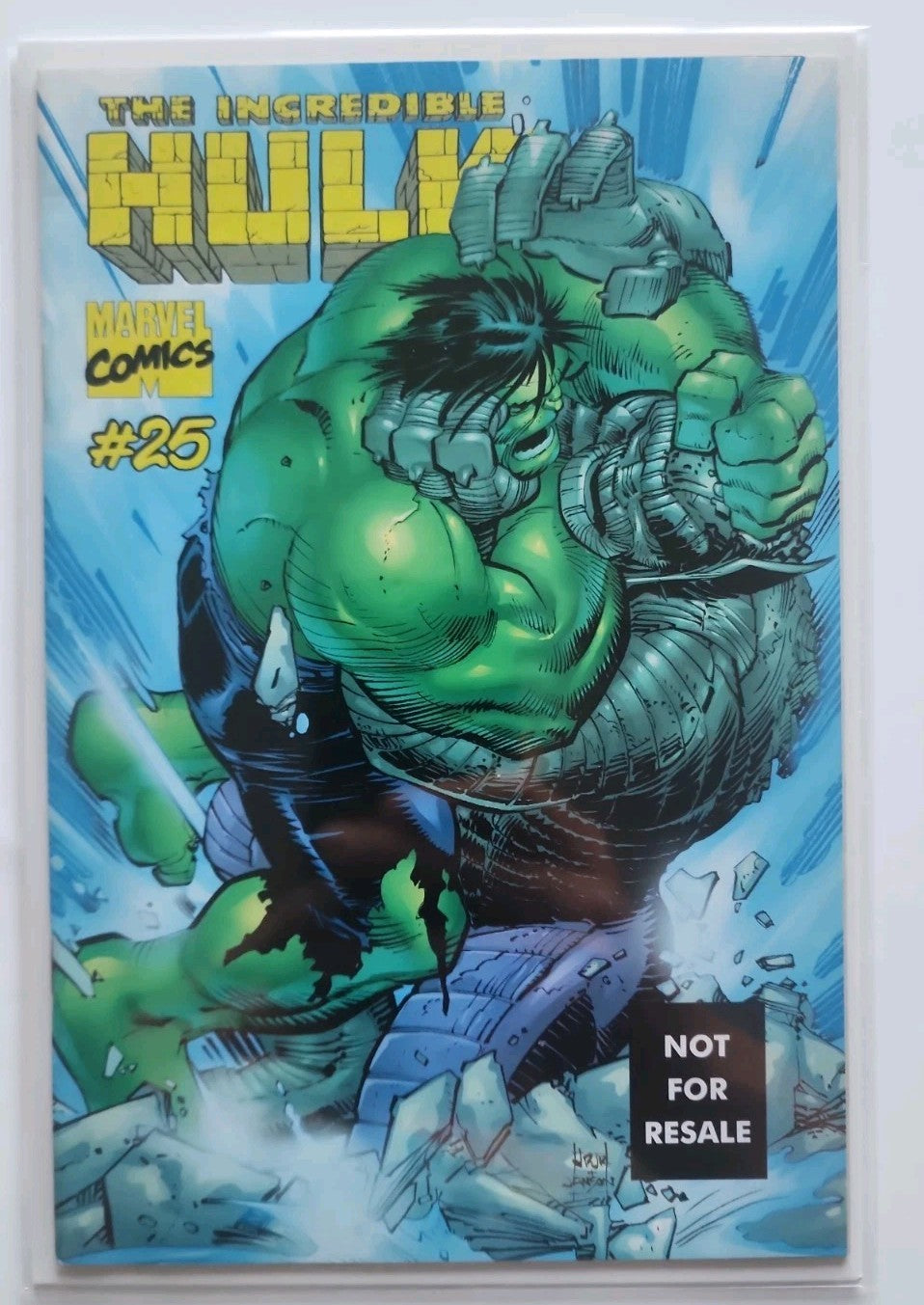 MARVEL LEGENDS COMIC BOOK REPRINT-INCREDIBLE HULK #25 Eb-2