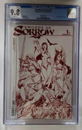 Swords Of Sorrow #1 1st Print Dynamite 2015 J Scott Campbel Vampirella CGC 9.8