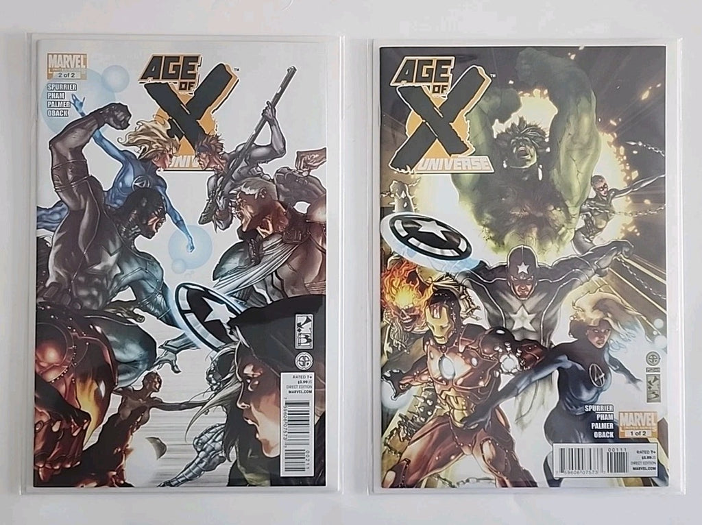 Age Of X Universe 1 & 2 (Marvel Comics 2011) Set High Grade  Eb-1