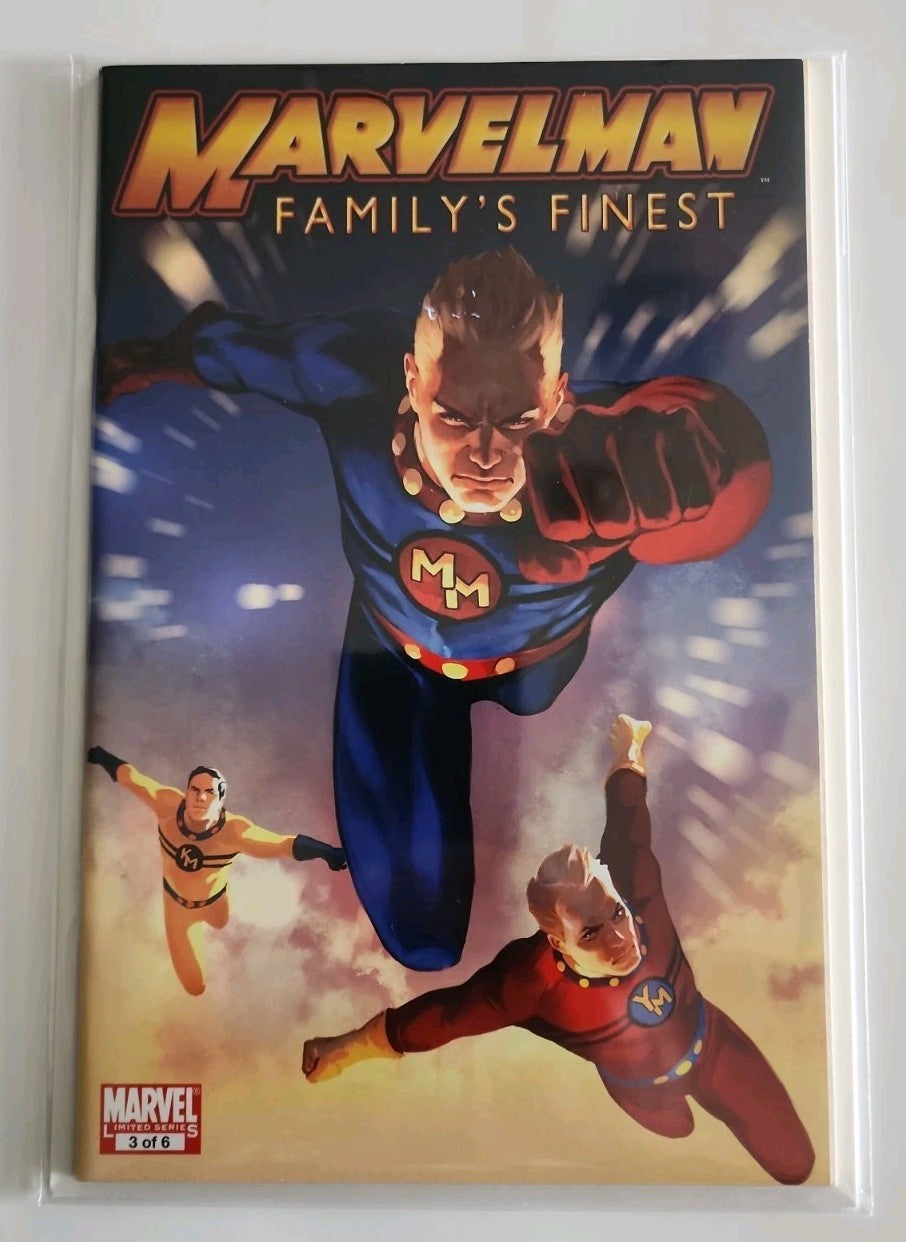 Marvelman Family's Finest #1-6 + Complete Set - Miracleman Marvel 2010 Eb-1