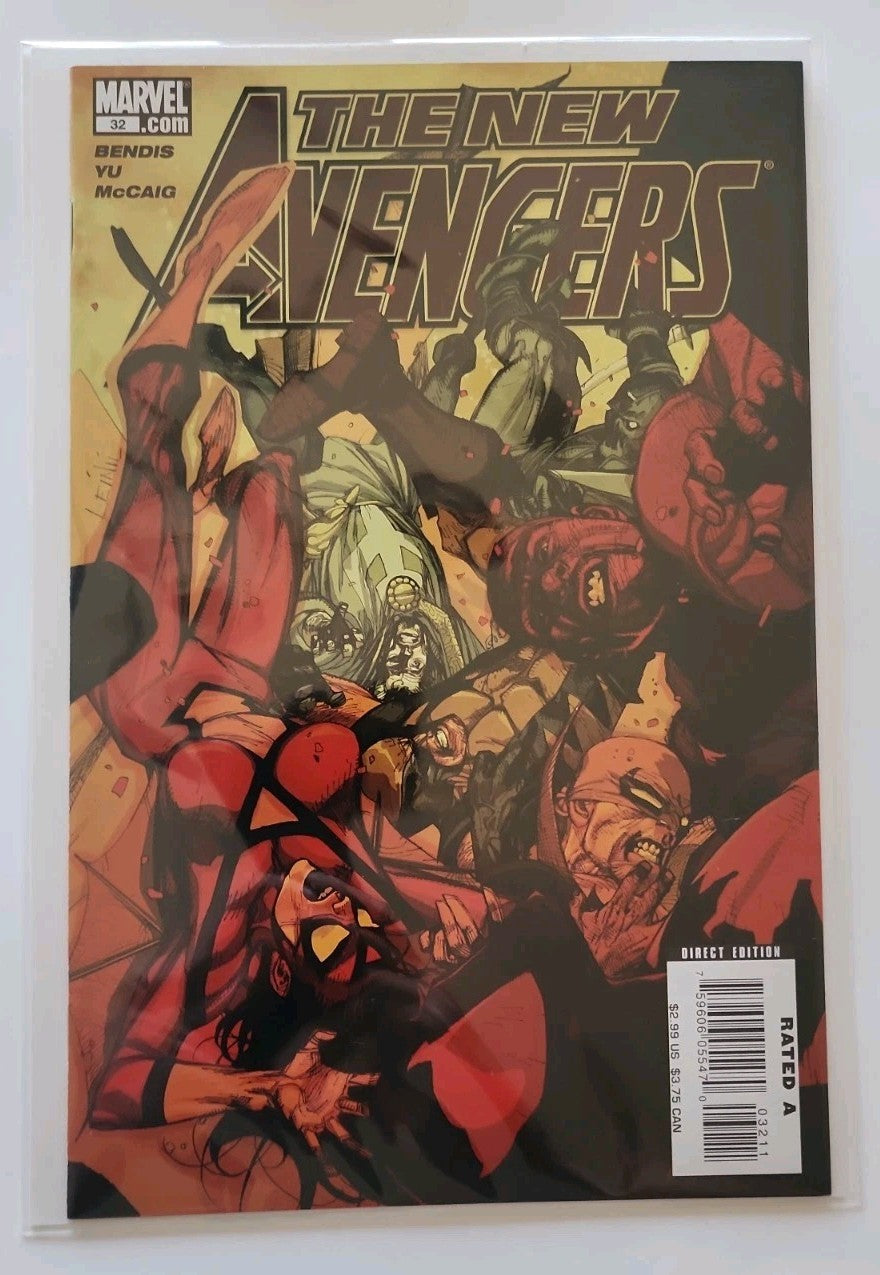 New Avengers #32 Vol. 1 2007 Marvel Comics High Grade Comic Book Eb-2 