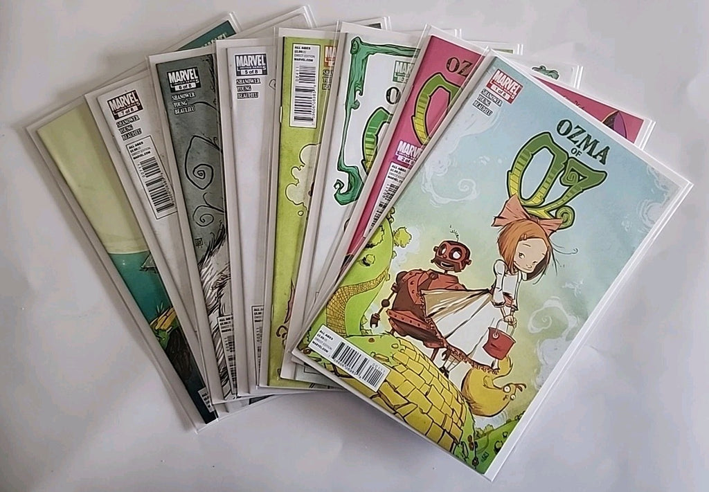 Ozma of Oz 1 -8 | Full Set by Skottie Young | Marvel 2011 VF++