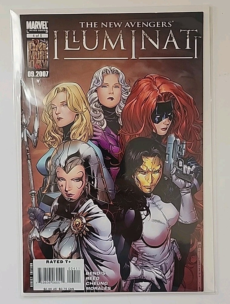 New Avengers Illuminati #1-5 Marvel Comics Modern Lot-5 EB-1
