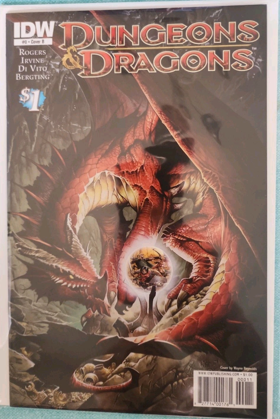 Dungeons & Dragons #0e IDW Publishing Variant High Grade Comic Book Eb-2 