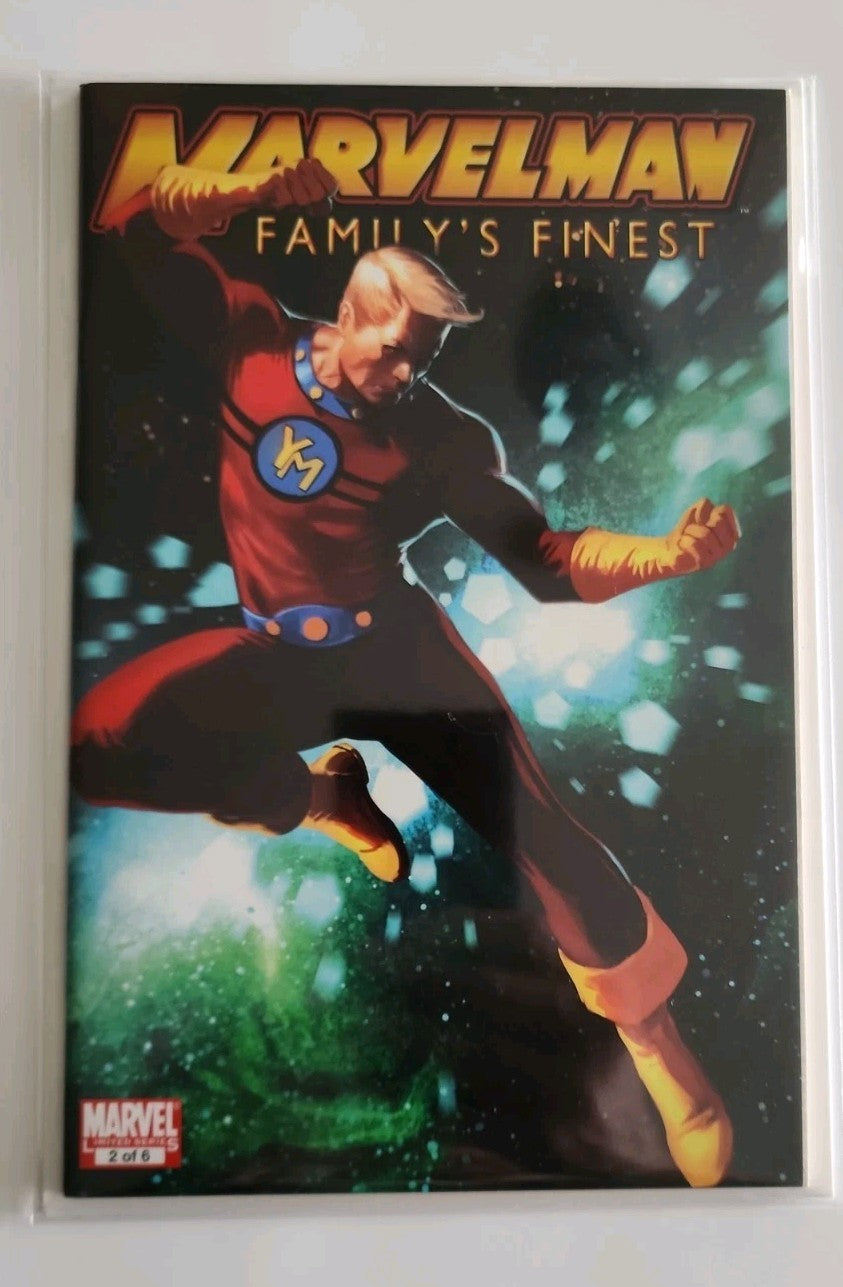 Marvelman Family's Finest #1-6 + Complete Set - Miracleman Marvel 2010 Eb-1