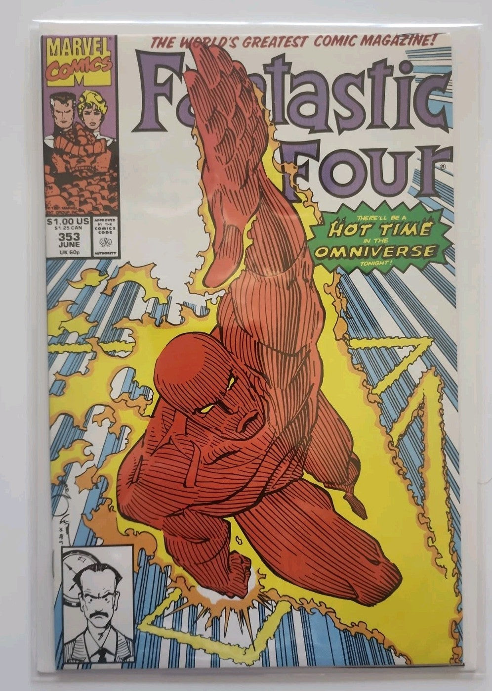 Fantastic Four # 353 - 1st Mobius M. Mobius Time Variance Authority  Eb-2