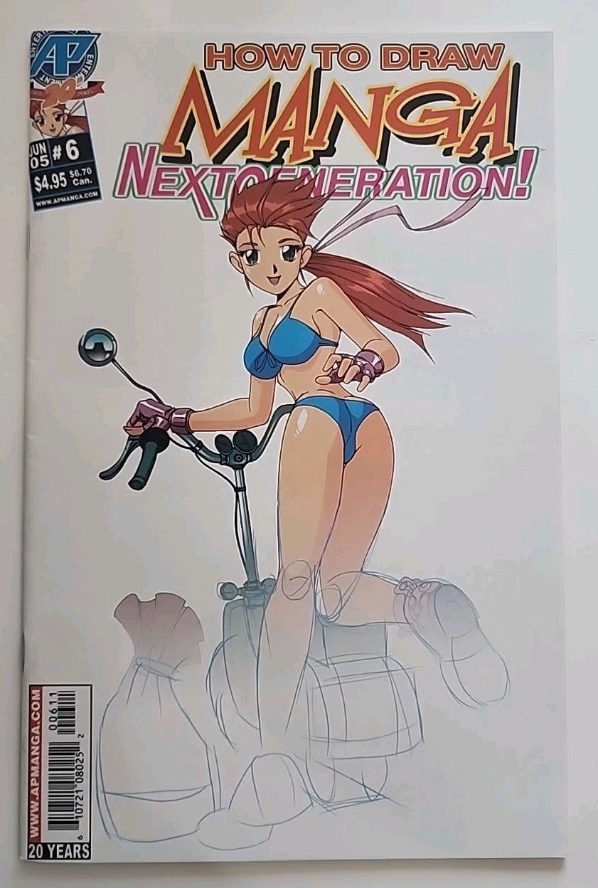 BARGAIN BOOKS ($5 MIN PURCHASE) How to Draw Manga Next Generation #6 (2005)
