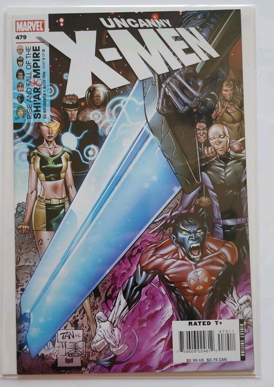 UNCANNY X-MEN #475-486 Comics RISE FALL SHIAR EMPIRE 1-12 Complete Arc 2006 Rn-1