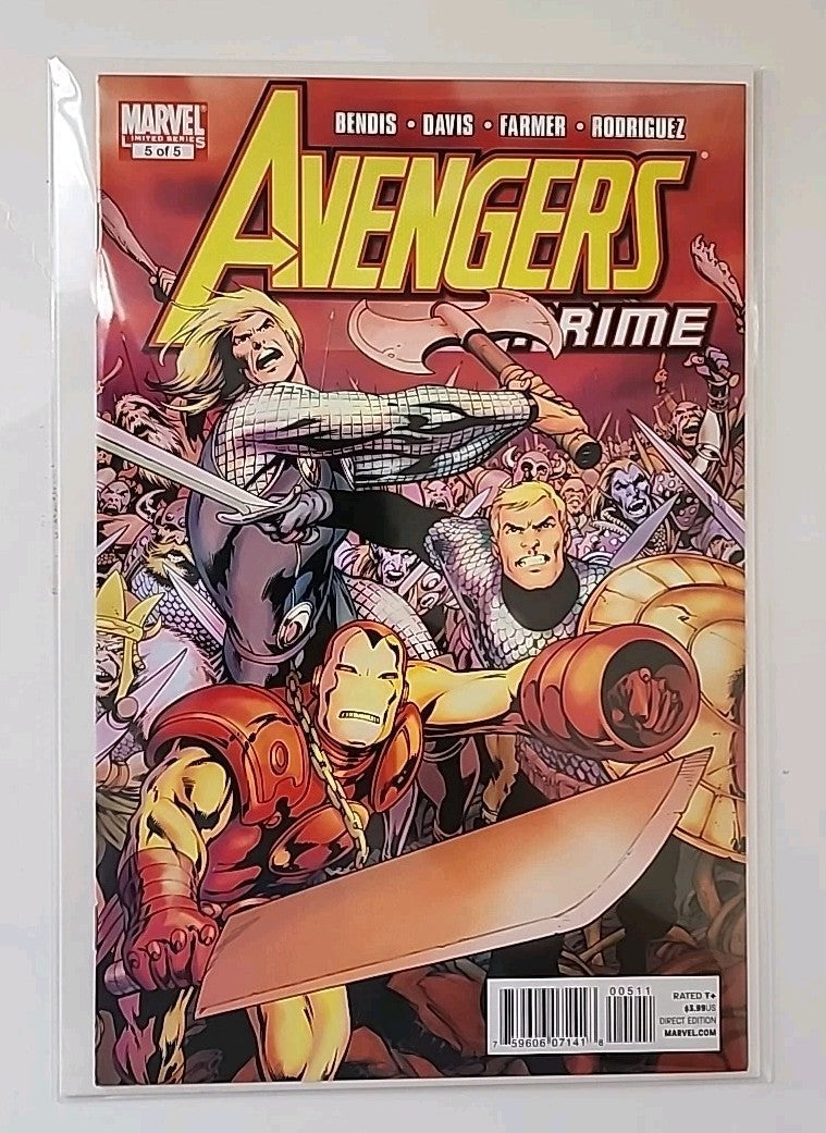 Avengers Prime #1-5 (2010) 9.4 NM Marvel Complete Set High Grade Comic Book EB-1