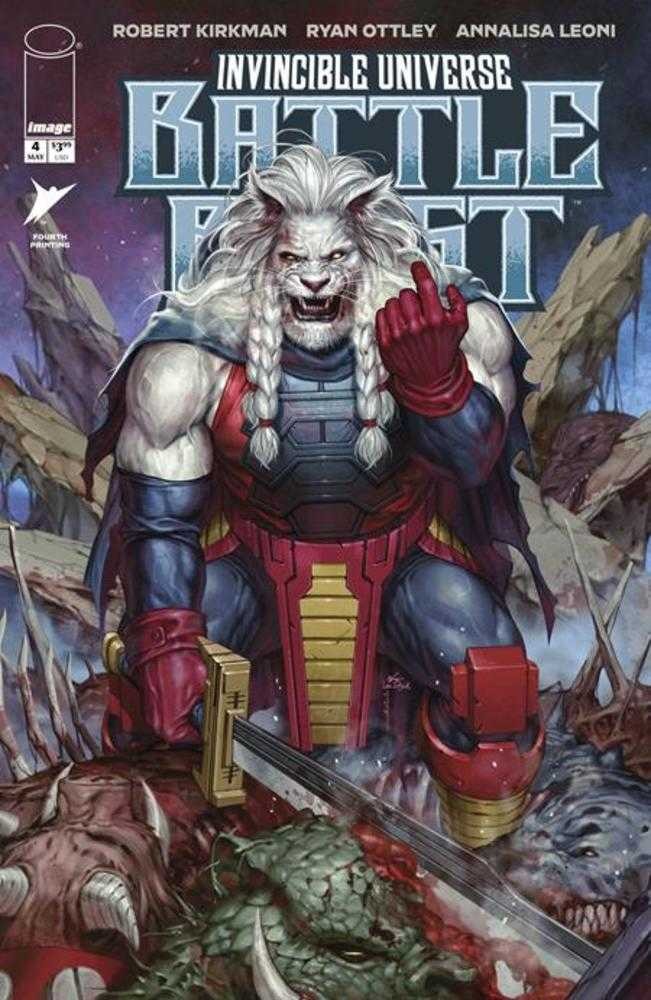 Invincible Universe Battle Beast #4 4th Printing