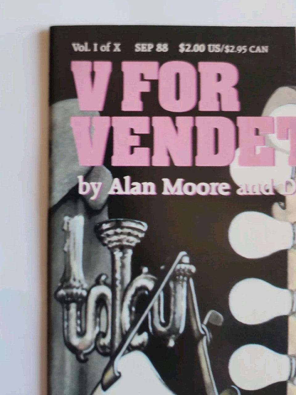 V for Vendetta #1 1988 DC Comics High Grade Comic Book Eb-2