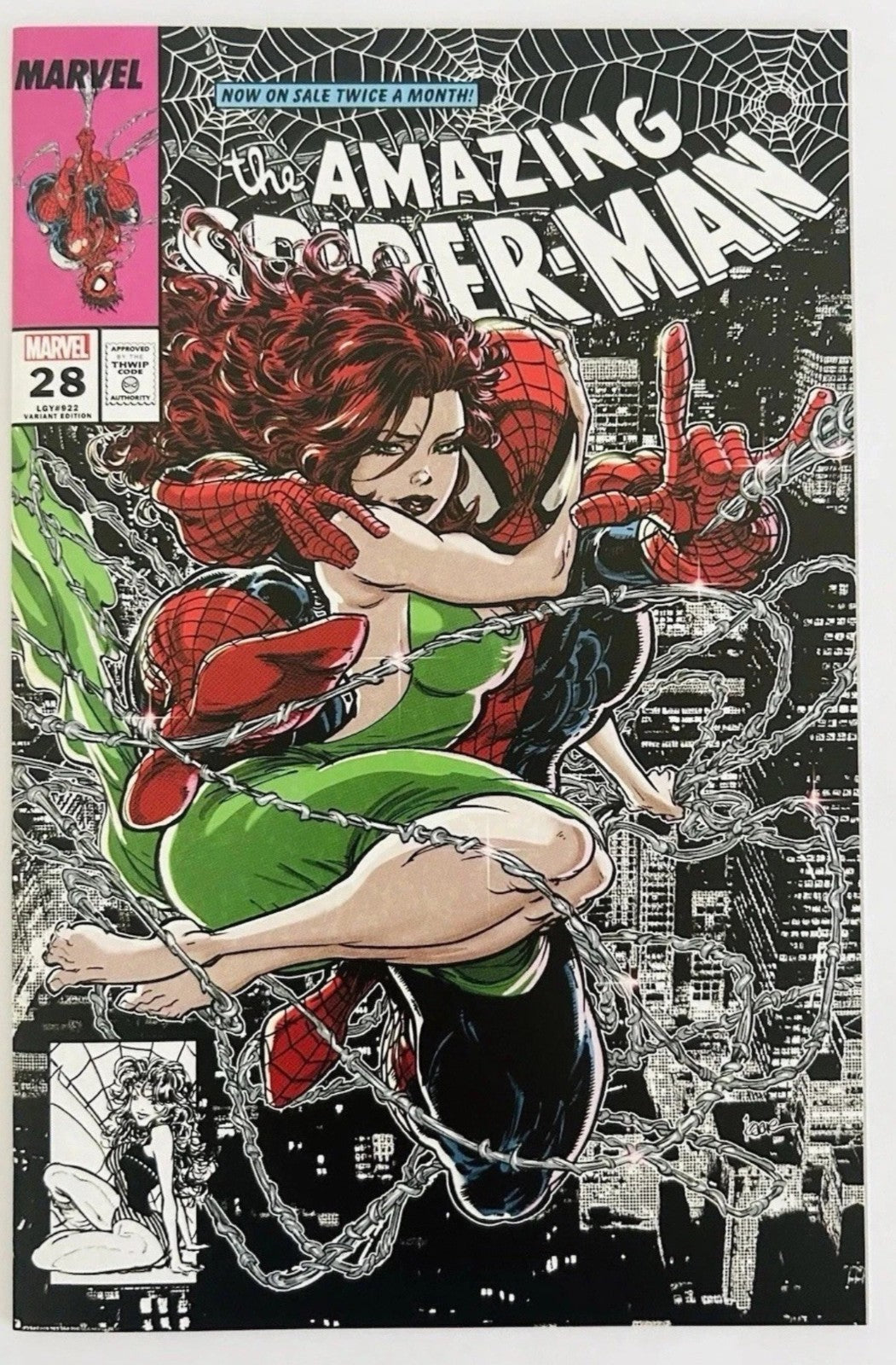 Amazing Spider-Man #28 Kaare Andrews Exclusive Trade Variant 2023 Mary Jane