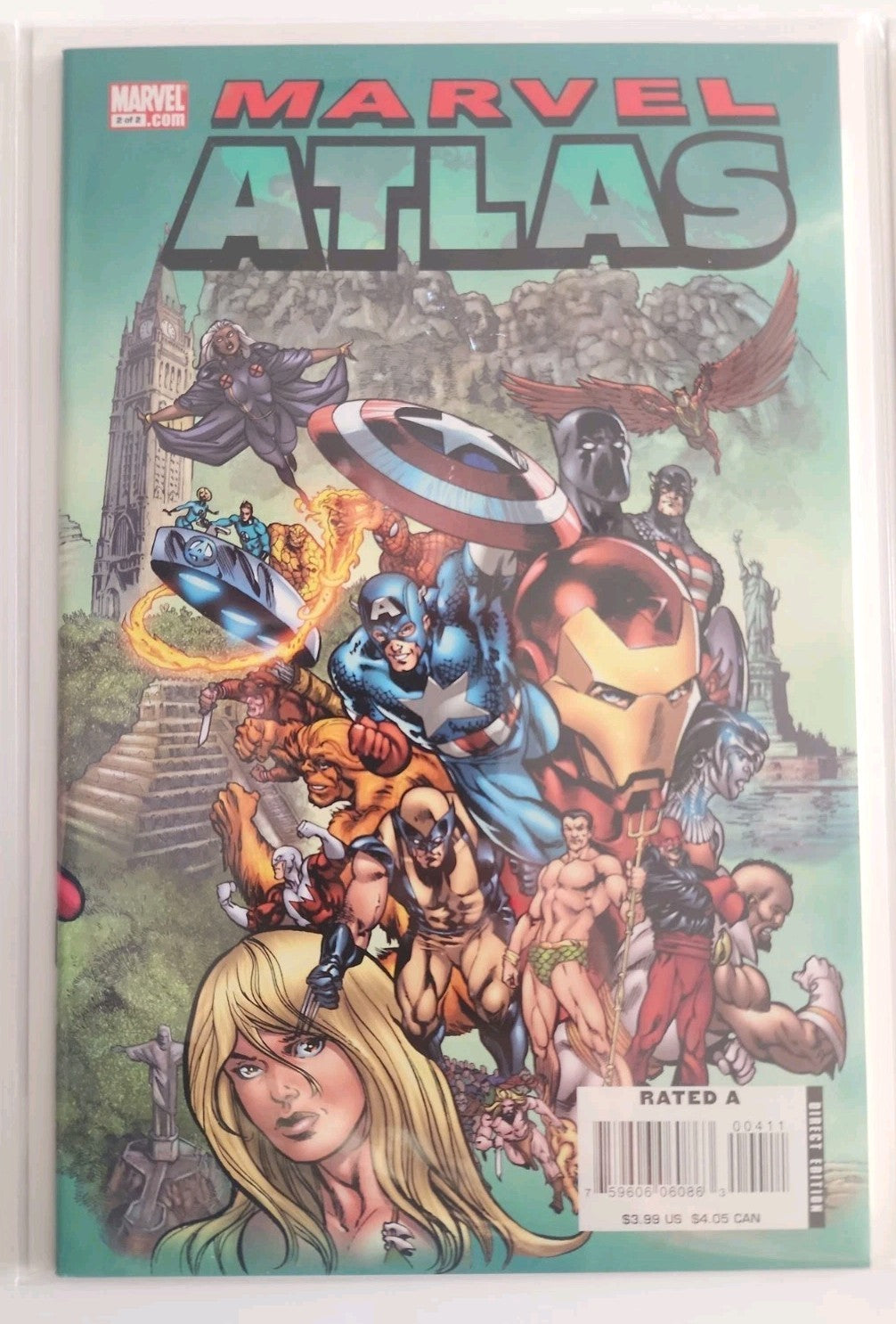 Marvel Atlas 1 of 2 - High Grade Comic Book - NM Eb-1