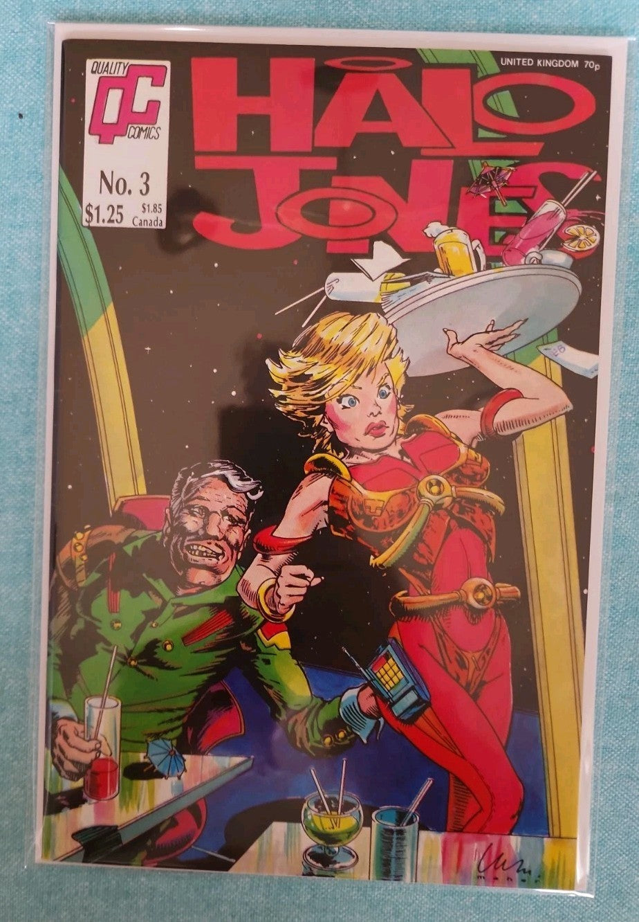 Halo Jones #3 1987 Quality Comics Group. Comic Book Eb-2 