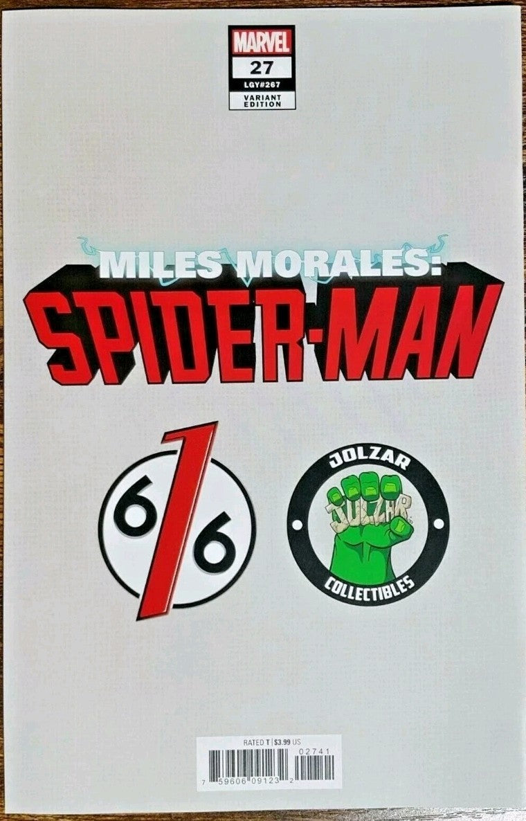 Miles Morales Spider-Man #27 - Rose Besch Exclusive Trade Dress Variant Ltd 3000