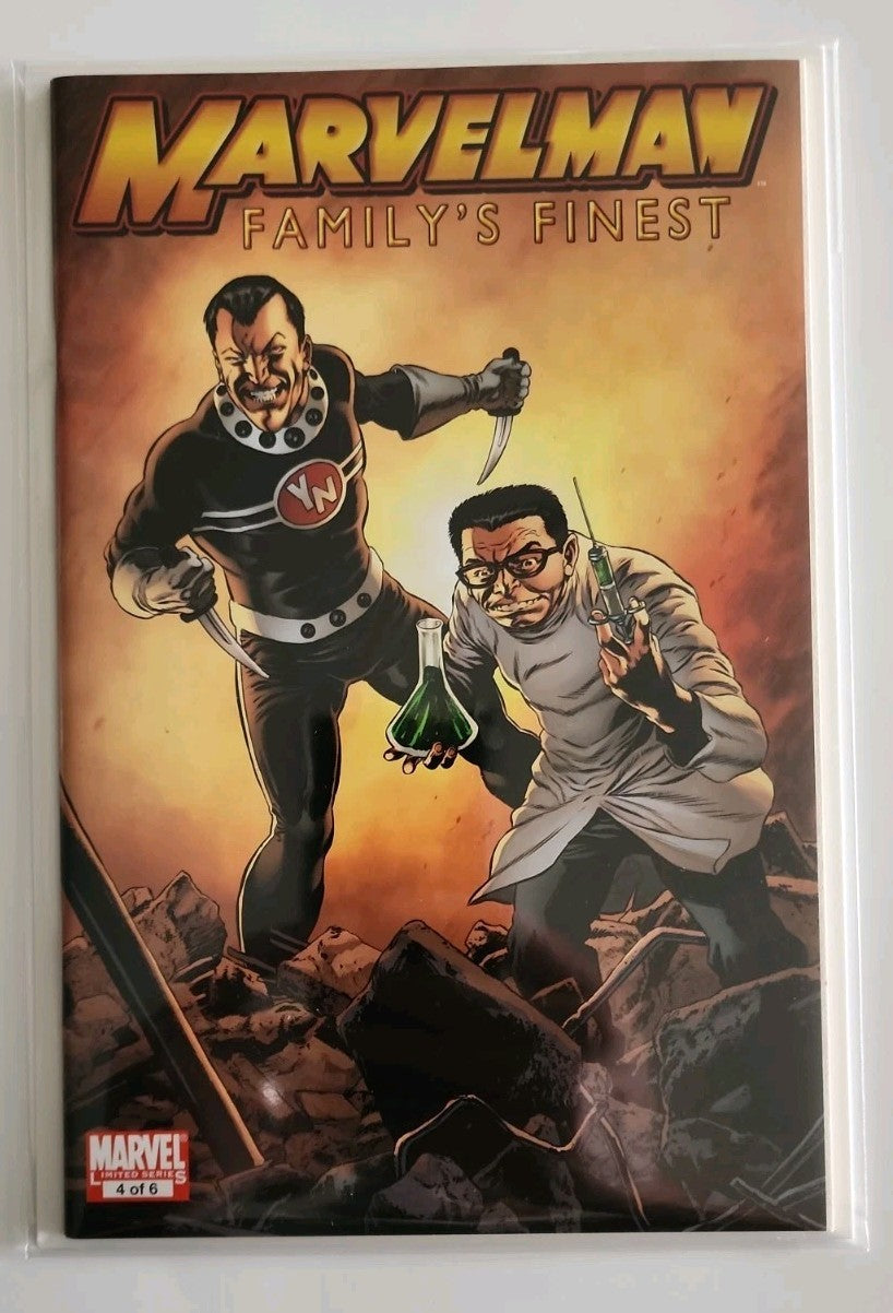 Marvelman Family's Finest #1-6 + Primer Complete Set - Miracleman 2010 Eb-1