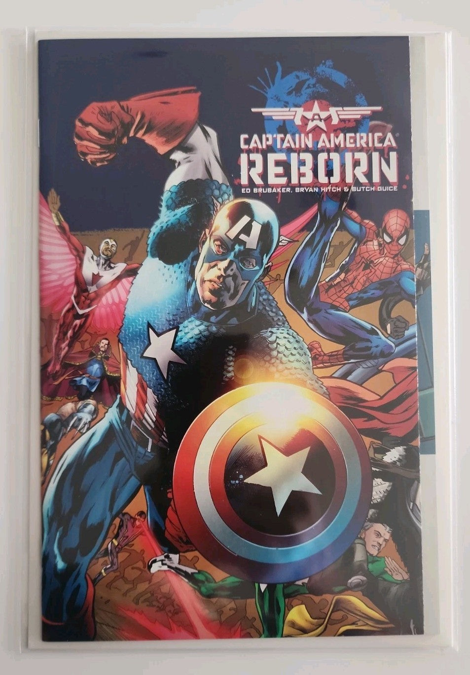 Captain America Reborn #1-6 Complete & #1 Alex Ross Variant Marvel 2009 Eb-1
